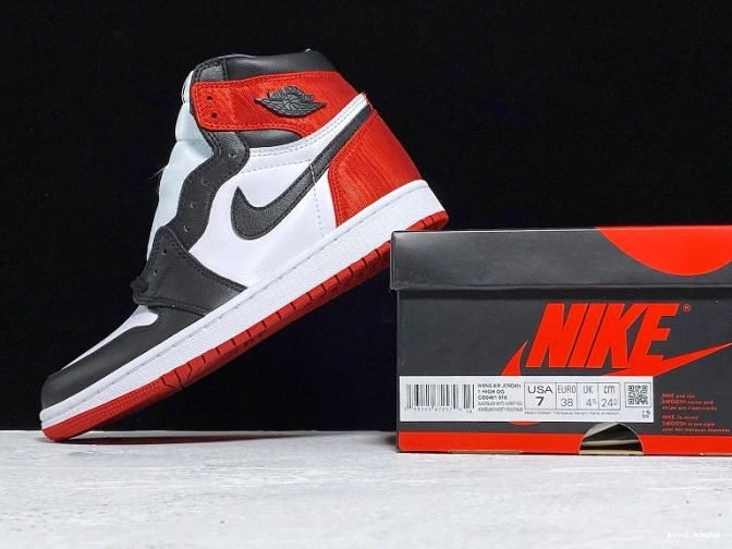 Cheap High Satin CD0461-016 Air Retro Black Jordan 1 Toe 0724
